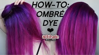 Ombré Hair Dye Tutorial [upl. by Hartfield]