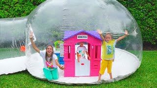 Vlad and Niki build inflatable house and more funny stories for kids [upl. by Raphaela]