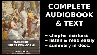 Iamblichus Life of Pythagoras 🔥 By Thomas Taylor FULL Audiobook [upl. by Edna167]