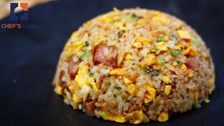 Fried Rice Recipe Traditional Japanese Style  炒飯 [upl. by Garate710]