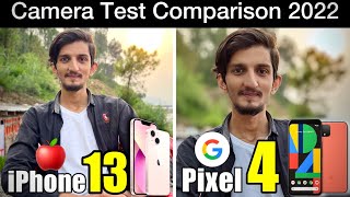 Google PIxel 4 vs iPhone 13 Camera Test Comparison 2022 🔥 [upl. by Roscoe495]