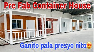 Prefab container house na pwedeng gamitin as Tiny house  Rest house  Apartment office at shop [upl. by Treblah468]