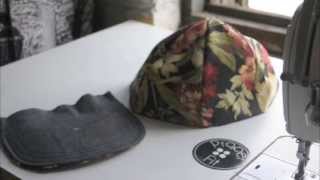 How to make a Snapback Baseball Hat  ProperFit DIY [upl. by Ecnahoy]