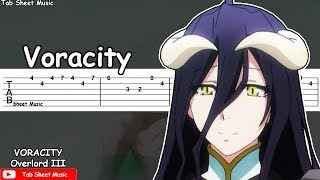 Overlord III Opening  VORACITY Guitar Tutorial [upl. by Pail804]