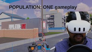 POPULATION ONE VR Gameplay  Training mode [upl. by Adnolaj]