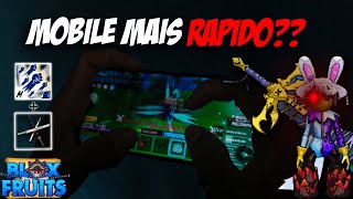 HANDCAM TREINANDO PVP NO MOBILE  Blox fruits [upl. by Labina128]