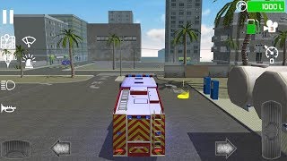 Fire Engine Simulator by SkisoSoft Android Gameplay HD [upl. by Corwin]