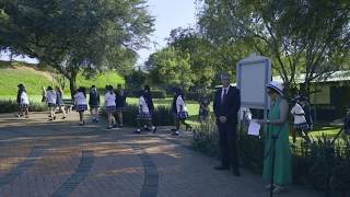 St Stithians Girls College Grade 8 amp Grade 12 Labyrinth Ceremony [upl. by Leuamme]