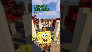 NON dire la mia stessa cosa tiktok shortsyoutube inganno spongebob minecraftshorts minrcraft [upl. by Ennaeed839]