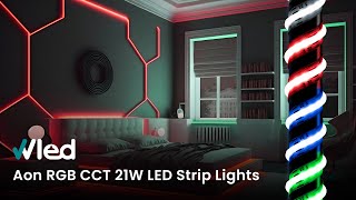 21W Aon RGB CCT LED Strip Lights  Wholesale LED Lights [upl. by Aderf]