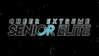 Cheer Extreme Senior Elite 202324 [upl. by Yllehs375]