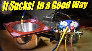 The EASIEST DIY Vacuum Chamber You Can Make [upl. by Susejedairam]