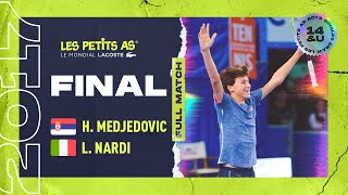 Les Petits As 2017  Boys Final  Hamad Medjedovic vs Luca Nardi [upl. by Pond]