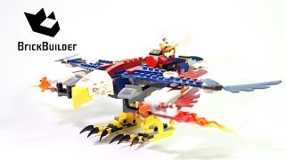 Lego Chima 70142 Eris Fire Eagle Flyer Build and review [upl. by Lukas]