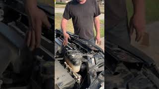 2017 Dodge Durango radiator replacement [upl. by Takeo]