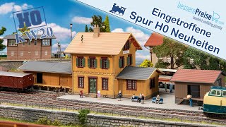 Eingetroffene Spur H0 Modellbahn Neuheiten  KW 20 2024 [upl. by Yahsel]