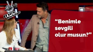 Beyaz’dan Hadise’ye herkesi şoke eden soru “Benimle sevgili olur musun”  O Ses Türkiye 2018 [upl. by Hillie413]