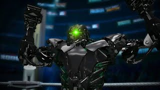 Zeus VS All Movie Robots Real Steel Xbox360 [upl. by Nhar]