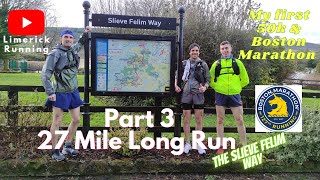 Part 3 The Long Run Boston Marathon amp Maurice Mullins vlog Bostonmarathon irishmountainrunning [upl. by Perni]