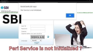 Peri service not initialisation error just 2 minutes solution [upl. by Nayek]