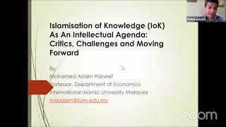 Islamisation of Knowledge lok As An Intellectual Agenda Critics  Challenges and Moving Forward [upl. by Lsil]