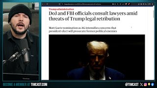 Trump RETRIBUTIONIS HERE Corrupt DOJ PANIC Hire LAWYERS In Fear Of Matt Gaetz Kash Patel amp Trump [upl. by Eatnohs]