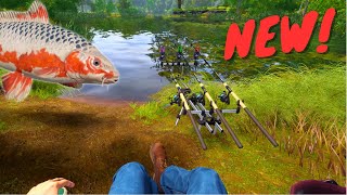 COPPER LAKE MAP IS HERE KOI CARPS amp ROD STANDS [upl. by Scammon]