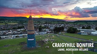 Craigyhill Bonfire Larne [upl. by Balsam]