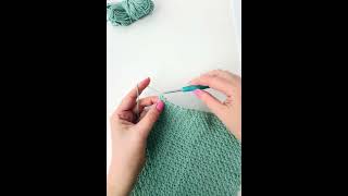 How to fasten off in crochet  quick simple and secure [upl. by Suertemed]