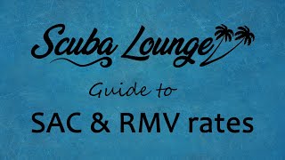 How to calculate SAC and RMV rates [upl. by Nnylrats]