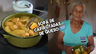 🥘SOPA DE CAPIROTADAS DE QUESO HONDUREÑA🥘  Doña Georgina Castro [upl. by Nueormahc]