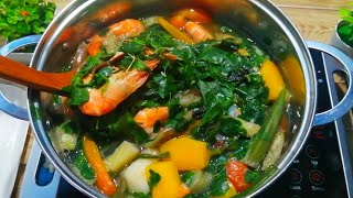 LAWOY  UTAN  LASWA WITH SHRIMP  SINABAWANG HIPON [upl. by Donelle]