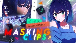 Why Masking Clips Before Editing Matters  Alight Motion [upl. by Aay]