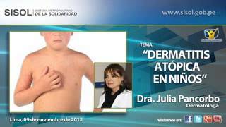 Enfermedades de la Piel Dermatitis Atópica en niños Dra Julia Pancorbo RADIO NUEVO TIEMPO [upl. by Mushro]