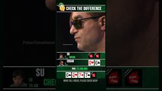 Difference Hossein Ensan poker [upl. by Ssej523]