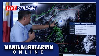 LIVE PAGASA holds press briefing on Typhoon Marce  Nov 6 [upl. by Anuqahs379]