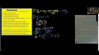 GRADE 5 WORD PROBLEMS ON PERCENTAGES [upl. by Sletten]