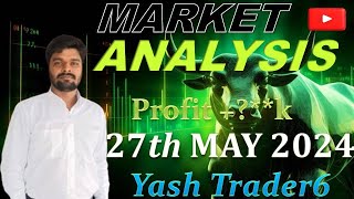 nifty prediction and bank nifty analysis  YASHTRADER6 079 [upl. by Arrimat]