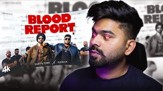 REACTION ON  BLOOD REPORT Official Video  SARTAJ VIRK  G KHAN  New Punjabi Song 2024 [upl. by Atrebor]