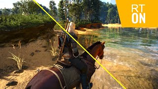 The Witcher 3 Next Gen Update  Ray Tracing ON vs OFF Comparison [upl. by Rednazxela]