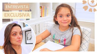 FILHA DE 7 ANOS VICTORIA CALINA ENTREVISTA MÃE FLÁVIA CALINA EM INGLÊS  LEGENDADO [upl. by Aidahs103]