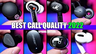 BEST Call Quality Earbuds 2022 Tested in Noisy PUBLIC Place 🔥  Canjam 2022 [upl. by Nylecaj]