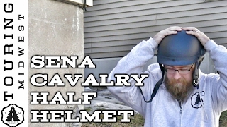 Sena Cavalry Unboxing  Bluetooth Integrated Half Helmet 🏍📦🏍📦 [upl. by Happy]