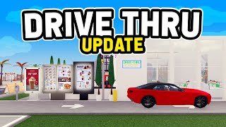 NEW DRIVE THRU UPDATE in Roblox Restaurant Tycoon 2 [upl. by Michaeline]