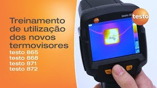 Como utilizar os novos termovisores testo [upl. by Aihn]