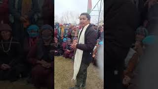 MP LADAKH JAMYANG TSERING NAMGYAL VISITED ZANGSKAR VALLEY [upl. by Boyden]