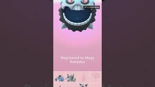 Shiny Mega Glalie Evolution  Pokemon Go [upl. by Meekah]