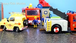 Fireman Sam Episodes Fire Hospital Mikes Workshop Firefighter Sam Toys Jupiter Phoenix Venus Wallaby [upl. by Rivers]