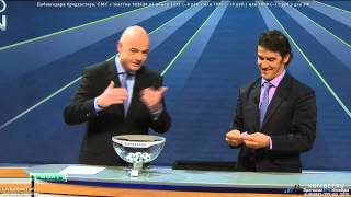 UEFA Champions League Draw Quarter Final 2014 [upl. by Fleda]