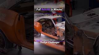 1970 Dodge Challenger Rebuild  Iconic Muscle Car Restoration [upl. by Shiller842]